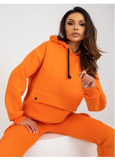 Oranžová tepláková súprava