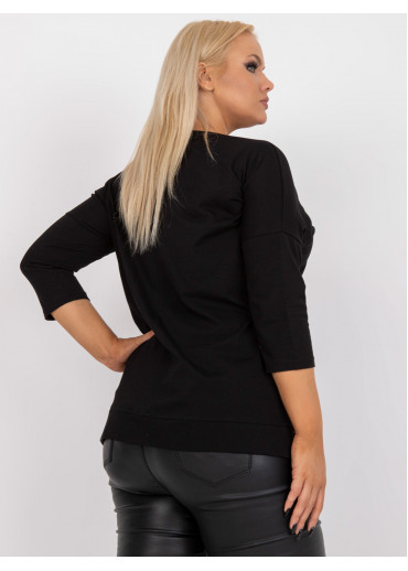 Čierne tričko s potlačou