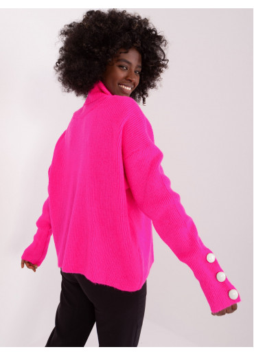 Neónovo ružový rolák