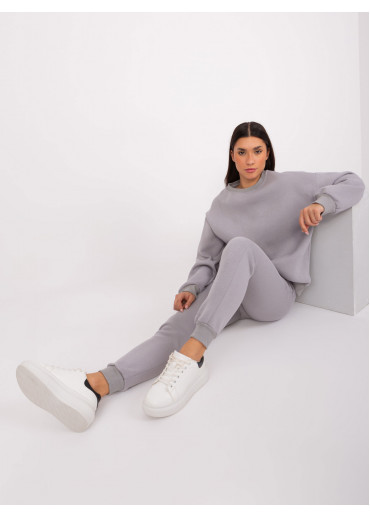 Sivá tepláková súprava