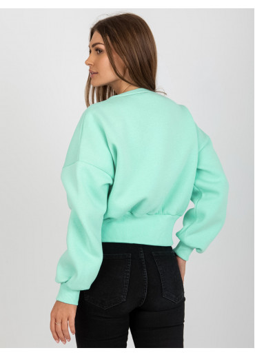 Svetlozelená mikina