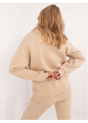 Hnedá dámska mikina