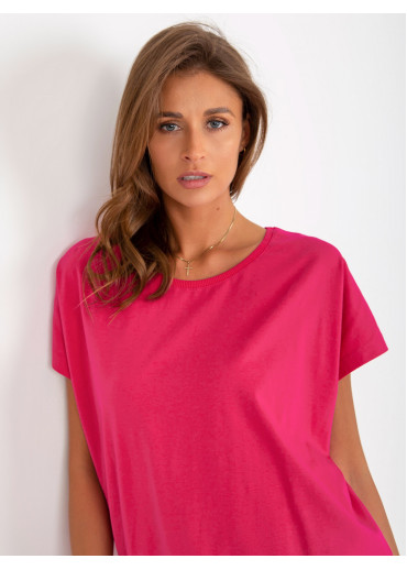 Fuchsiovo ružové tričko