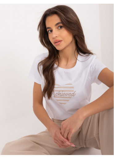 Béžovo hnedé dámske tričko