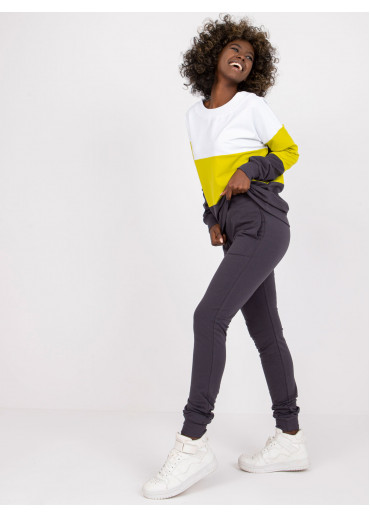 Neónová zelená tepláková súprava