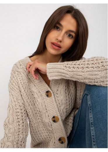 Béžovo hnedý sveter