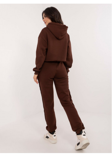 Hnedá tepláková súprava