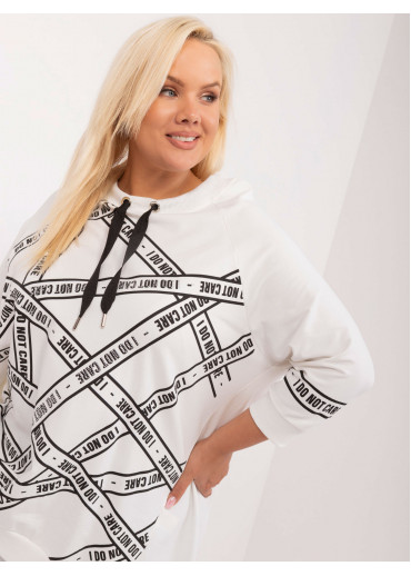 Smotanovo biela dámska tunika