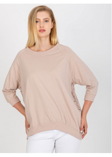 Béžovo hnedá tunika