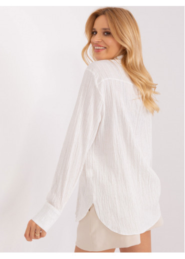 Smotanovo biela ľahká košeľa