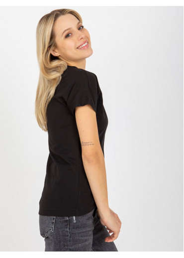 Čierne basic tričko