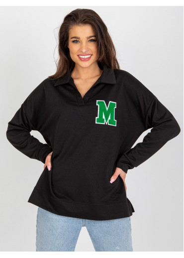 Čierna polokošeľa