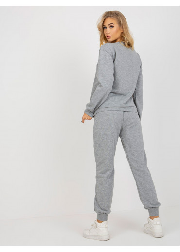 Sivá tepláková súprava