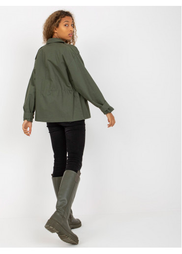 Khaki zelená bunda
