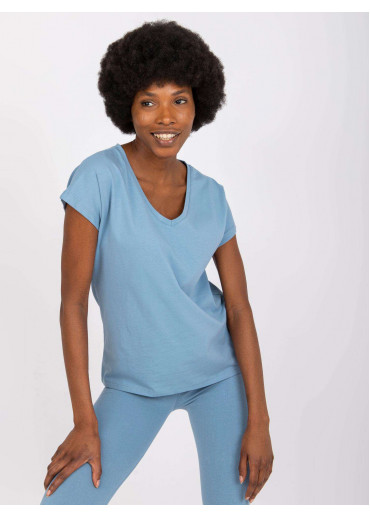 Svetlomodré basic tričko