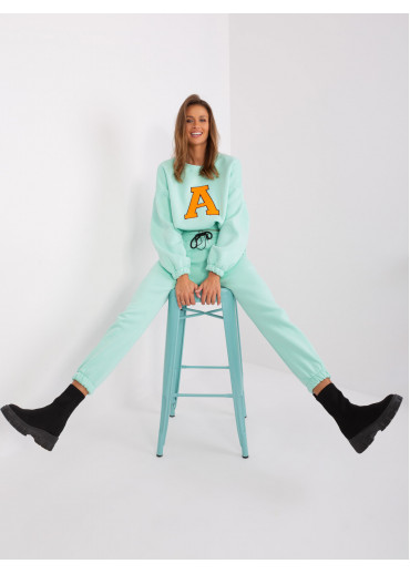 Svetlozelená tepláková súprava