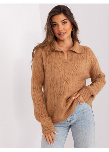 Hnedý pulóver