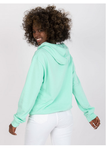 Svetlozelená mikina