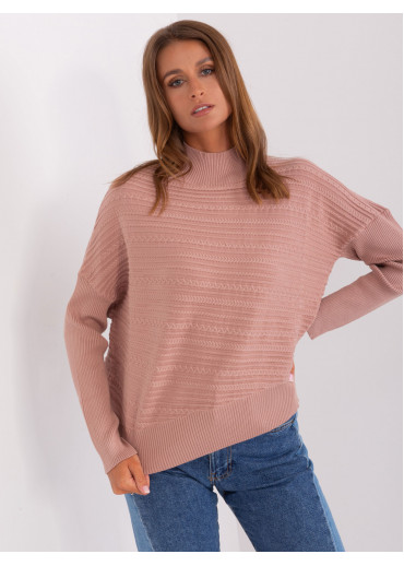 Tmavopúdrovo ružový polorolák