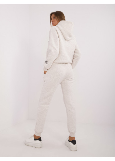 Béžovo hnedá dámska tepláková súprava