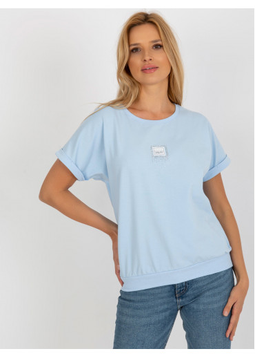 Svetlomodré tričko