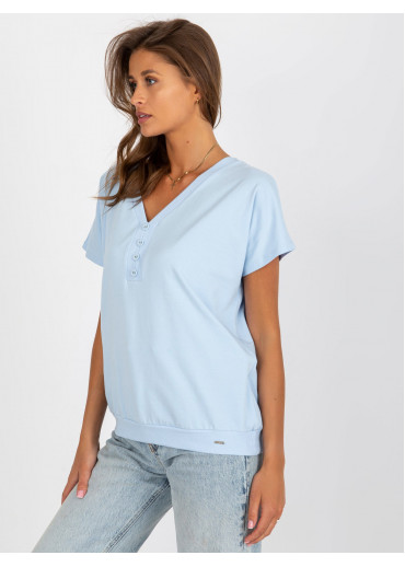 Svetlomodré tričko