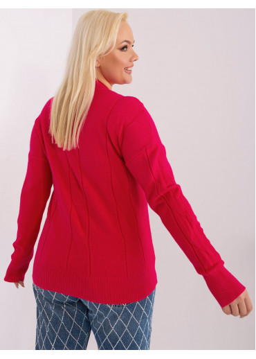 Fuchsiovo ružový pulóver