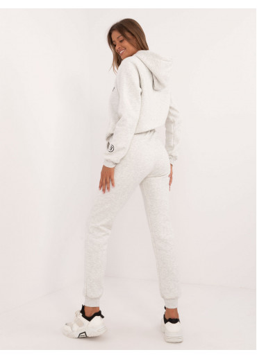 Svetlosivá dámska tepláková súprava