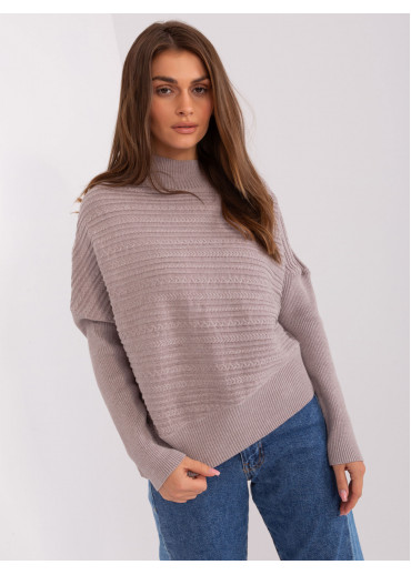 Béžovo hnedý polorolák