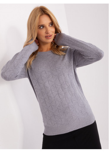 Sivý pulóver