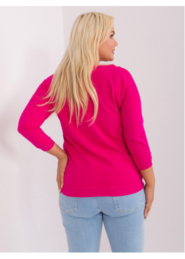 Fuchsiovo ružové tričko