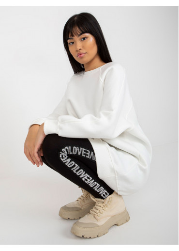 Smotanovo biela mikina