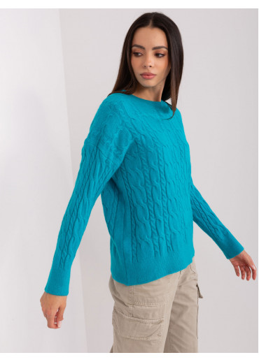 Mätovo zelený pulóver