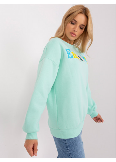 Svetlozelená mikina