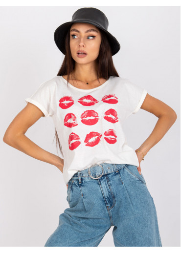 Smotanovo biele tričko Kiss