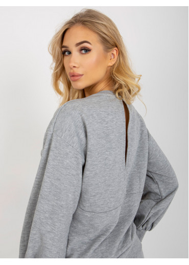 Sivá tepláková súprava