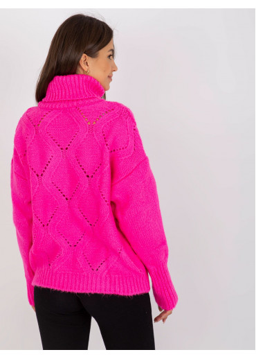 Neónovo ružový rolák