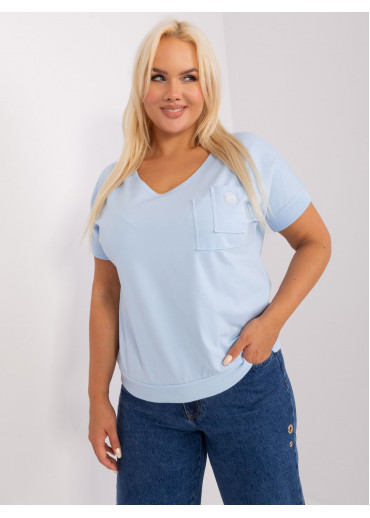 Svetlomodré tričko