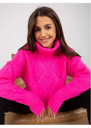 Neónovo ružový rolák