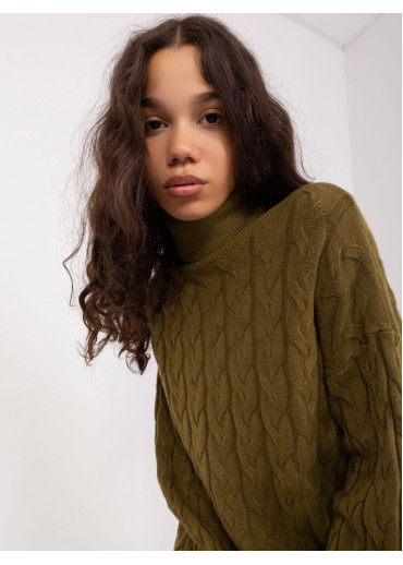 Khaki zelený rolák