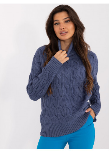 Tmavomodrý dámsky rolák