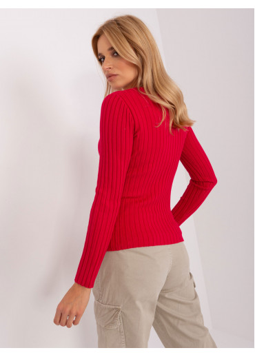 Červené tričko s dlhým rukávom