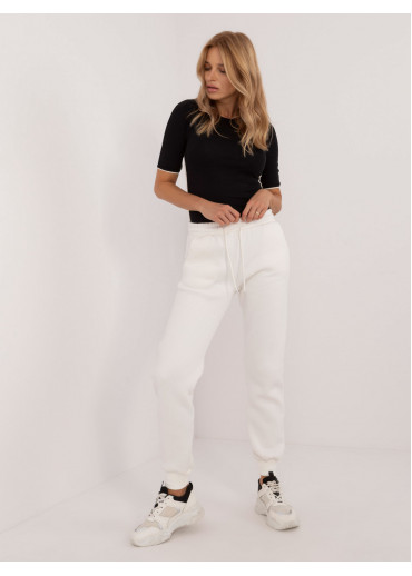 Smotanovo biele dámske tepláky