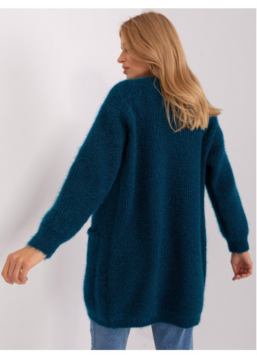 Tmavozelený kardigán