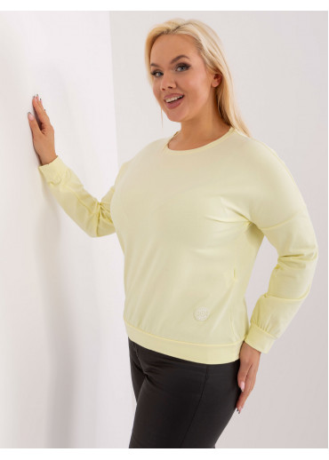 Vanilkovo žlté tričko s dlhým rukávom