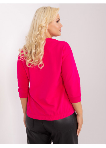 Fuchsiovo ružové tričko