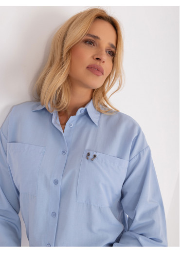 Svetlomodrá košeľa