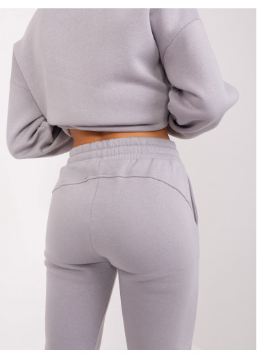 Sivá tepláková súprava