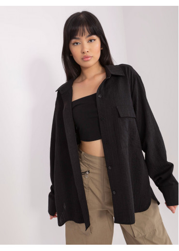 Čierna ľahká košeľa