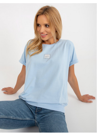 Svetlomodré tričko